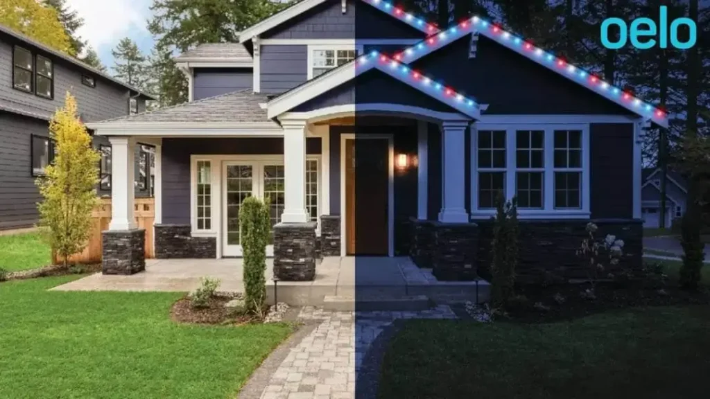 Permanent LED holiday lighting